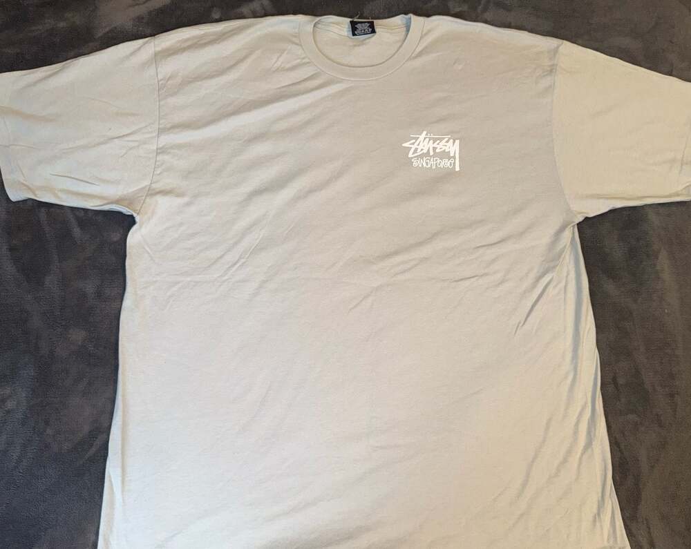 Stussy Singapore chapter Graphic T-Shirt XXL